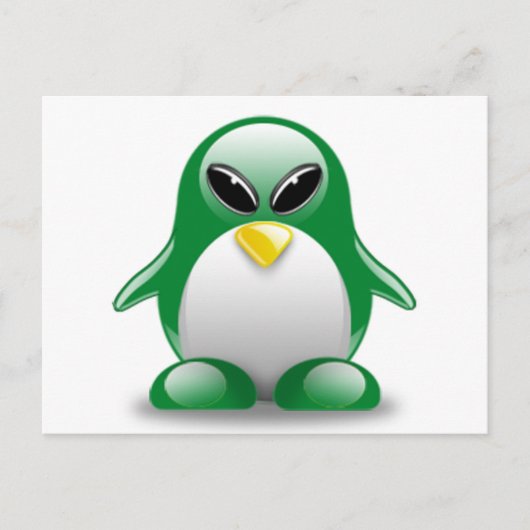 Alientux Briefkaart (Voorkant)