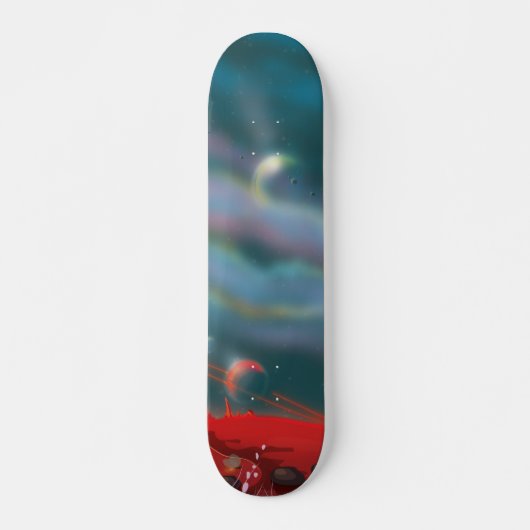 Alienwereld Skateboard (Voorkant)
