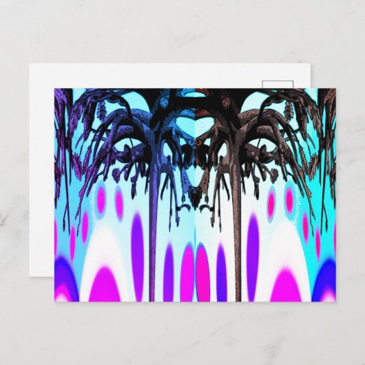 Alienwoudkunst Briefkaart (Voorkant / Achterkant)