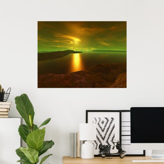 Alienzonsonderstel Poster (Thuiskantoor)