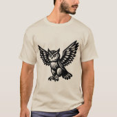 Alighting Uil T-shirt (Voorkant)