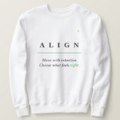 ALIGN Minimal Tee | KaliraArts Trui (Design voorkant)