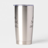 Aligned. Empowered. Unstoppable. Geïsoleerde Drinkbeker (Rechts)