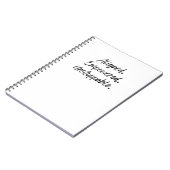 Aligned. Empowered. Unstoppable. Notitieboek (Linkerzijde)