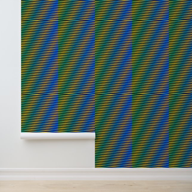 Aligned Energy | Abstracte Lijnen Modern Behangpap Behang (Applicatie)