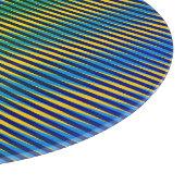 Aligned Energy | Abstracte Lijnen Sierglas Snijplank (Hoek)