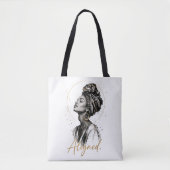 Aligned. Special Edition Katoenen Boho Tote Tas (Voorkant)