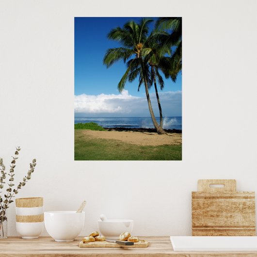Ali'i Beach 19 Poster (Keuken)