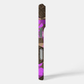 Ali'i Refuge Hawaiian Hibiscus Tiki Violet Case-Mate iPhone Case (Achterkant / Rechts)