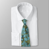 Ali'i Refuge Tiki Hibiscus Necktie Stropdas (Gebonden)