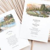 Alila Ventana Big Sur Wedding Kaart