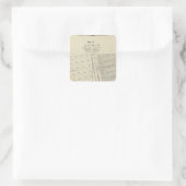 Alila Vierkante Sticker (Tas)