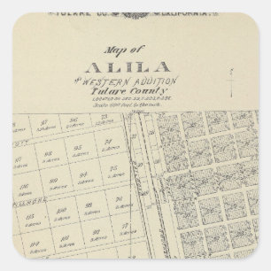 Alila Vierkante Sticker