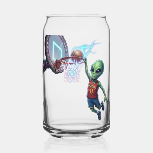 alilen basketbal blikvorm glas (Voorkant)