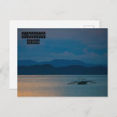 Alimanguan Beach in Palawan Filipijnen Briefkaart (Voorkant / Achterkant)