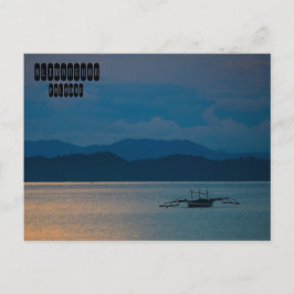 Alimanguan Beach in Palawan Filipijnen Briefkaart