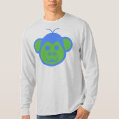 Alimon (Alien Monkey) Basic T-shirt met lange mouw (Voorkant)