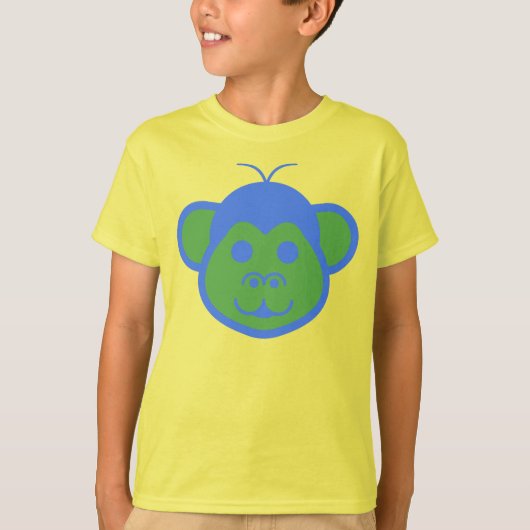 Alimon (Alien Monkey) Kinderen Basic T-shirt (Voorkant)