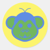 Alimon (Alien Monkey) Sticker (Voorkant)