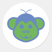 Alimon (Alien Monkey) Sticker (Voorkant)