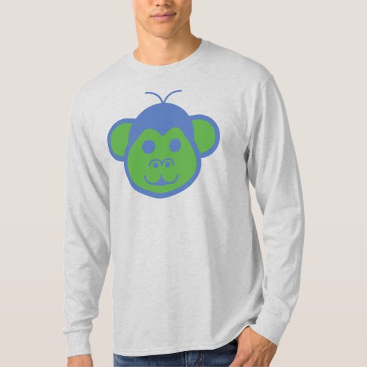 Alimon (Alien Monkey) T-shirt met lange mouwen (Voorkant)
