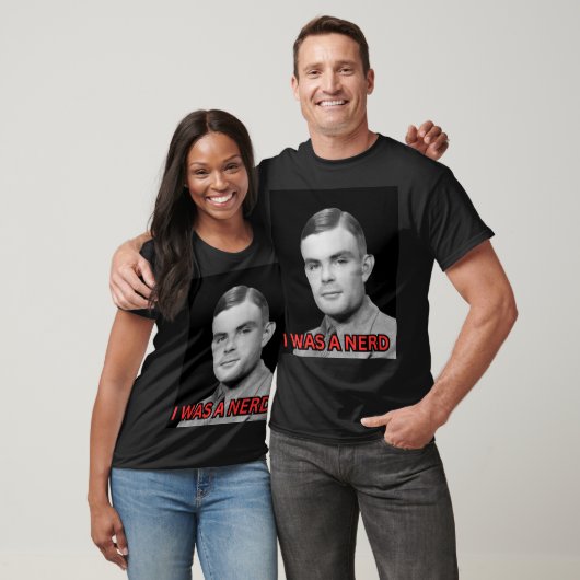 Alin Turing was een NERD T-Shirt (Unisex)