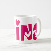 Alina in harten koffiemok (Voorkant rechts)