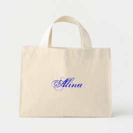 Alina in Natural Mini Tote Bag