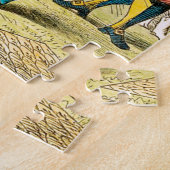 Alince in Wonderland - Alice en de Rode Koningin Legpuzzel (Zijkant)