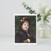 Aline Masson, het model van de kunstenaar (olie op Briefkaart (Staand voorkant)