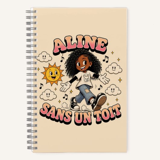 Aline Sans un toit Notitieboek (Voorkant)