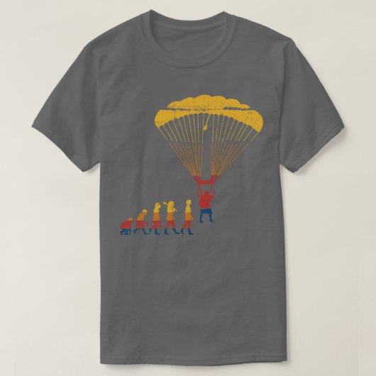 Alinea's van Paraglider T-shirt (Design voorkant)