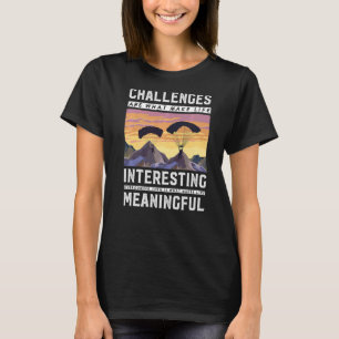 Alinea's van zweefvliegtuigen t-shirt