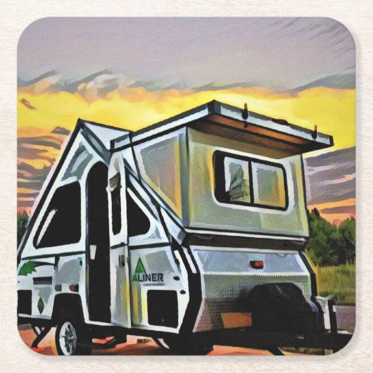 Aliner Sunset onderzetter (Voorkant)