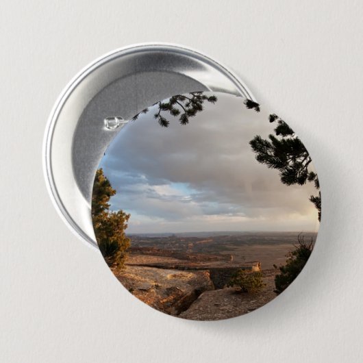 Aline's Place Ronde Button 7,6 Cm (Voorkant /achterkant)