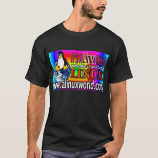 Alinux World Pic Kleurrijke Groter T-shirt