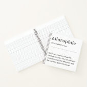 Alirofiel Definitie - Cat Lover Notitieboek (Binnen)