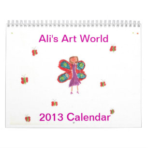 Ali's Art World 2013-kalender Kalender