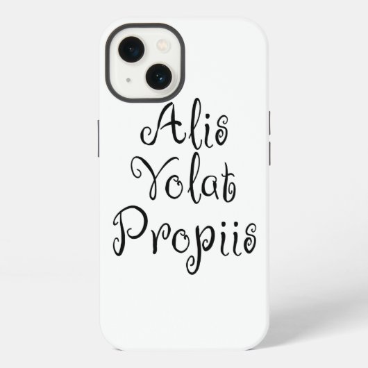 Alis Volat Propiis iPhone Hoesje (Achterkant)