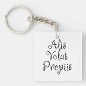 Alis Volat Propiis Sleutelhanger (voorkant)