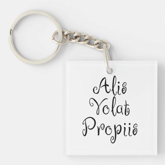 Alis Volat Propiis Sleutelhanger (voorkant)