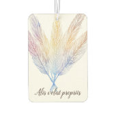 Alis volat propriis vliegt ze met haar eigen vleug luchtverfrisser (Achterkant)