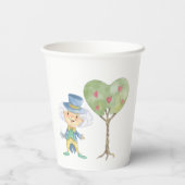 Alisa in Onederland Papieren Bekers (Achterkant)