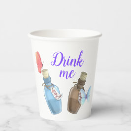 Alisa in Onederland Papieren Bekers