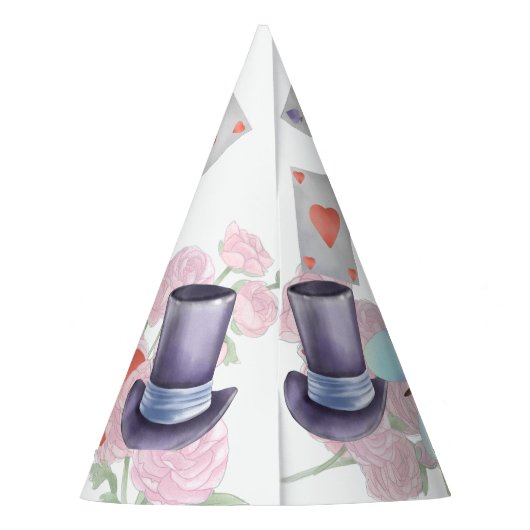 Alisa in onederland party pet feesthoedjes (Achterkant)