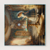 Alisa's betoverde sleutel: de magische drankkamer legpuzzel (Verticaal)