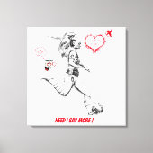 ALISHA LEHMANN, WALL ART, WALL DECOR CANVAS AFDRUK (Voorkant)