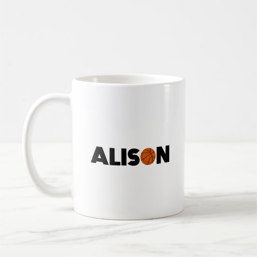 Alison Basketball Koffiemok (Links)