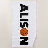 Alison Basketball Strandlaken (Voorkant)