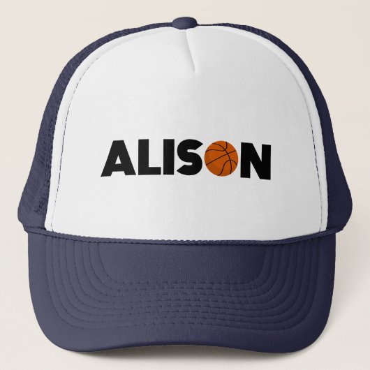 Alison Basketball Trucker Pet (Voorkant)